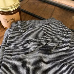 Checkered dress pants, size L but fits like S